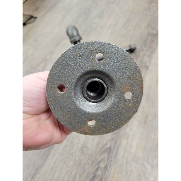 Steam Punk Industrial Decor Metal Pipe Towel Rack Coffee Cup Holder Contraption - Picture 4 of 6